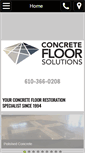 Mobile Screenshot of concretefloorsolutions.com